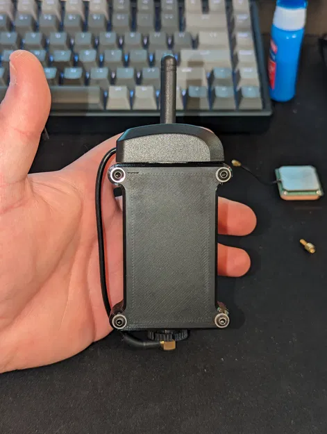 Vỏ Chống Thấm Nước Kép 18650 cho Meshtastic RAK19007 - Image 1