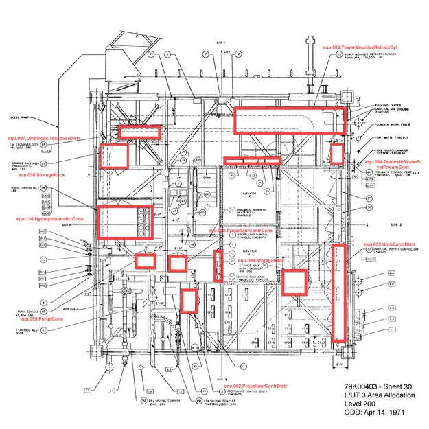 Mô Hình Tháp Phóng Saturn V (LUT) - Thiết Bị Bổ Sung - Tỷ Lệ 1:60 - Image 16