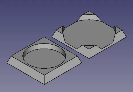 Bộ chuyển đổi đế tròn sang vuông cho The Old World (TOW) - Image 1