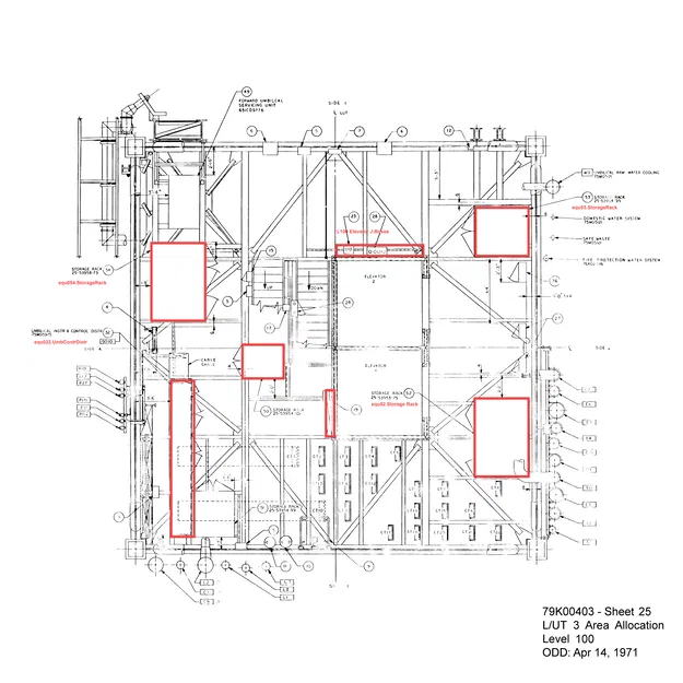 Mô Hình Tháp Phóng Saturn V (LUT) - Thiết Bị Bổ Sung - Tỷ Lệ 1:60 - Image 27