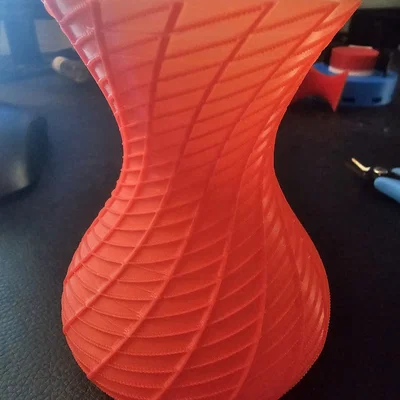 Chậu kim cương xoắn (chế độ "vase mode")
