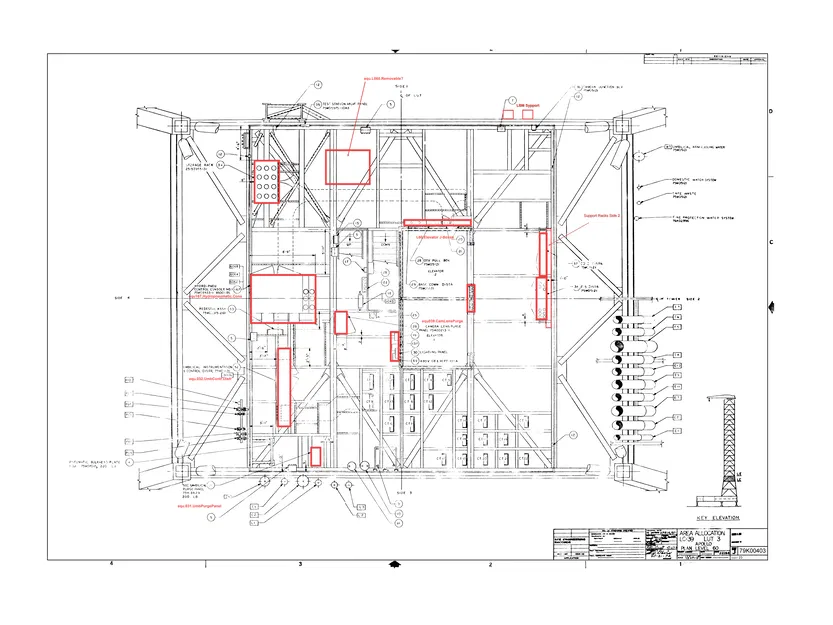 Mô Hình Tháp Phóng Saturn V (LUT) - Thiết Bị Bổ Sung - Tỷ Lệ 1:60 - Image 28