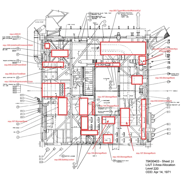 Mô Hình Tháp Phóng Saturn V (LUT) - Thiết Bị Bổ Sung - Tỷ Lệ 1:60 - Image 29