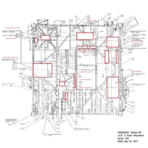 Mô Hình Tháp Phóng Saturn V (LUT) - Thiết Bị Bổ Sung - Tỷ Lệ 1:60 - Image 30