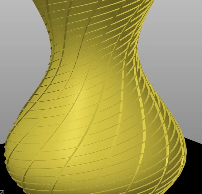 Chậu kim cương xoắn (chế độ "vase mode") - Image 2