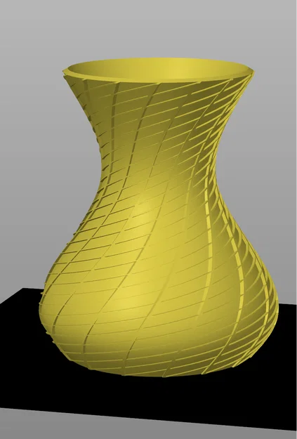 Chậu kim cương xoắn (chế độ "vase mode") - Image 3