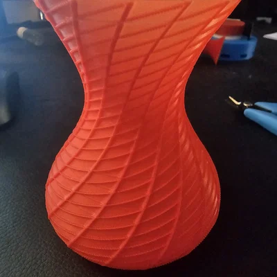 Chậu kim cương xoắn (chế độ "vase mode")