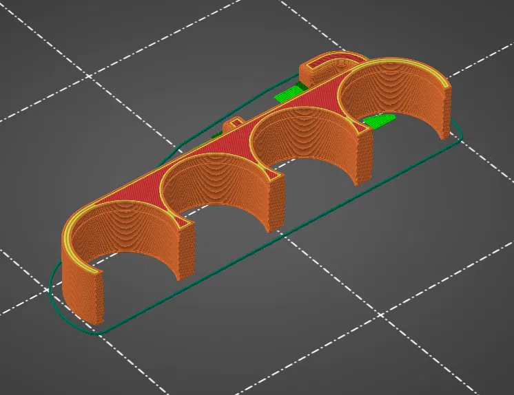 Giá Đỡ Cuộn Dây Cho Tấm Pegboard Ikea SKADIS - Image 2