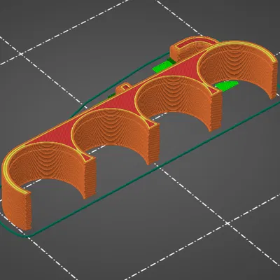 Giá Đỡ Cuộn Dây Cho Tấm Pegboard Ikea SKADIS