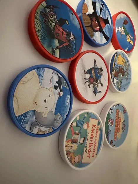 Đồng Xu Nam Châm Cho Thẻ RFID NXP - ⌀ 40mm - Image 1