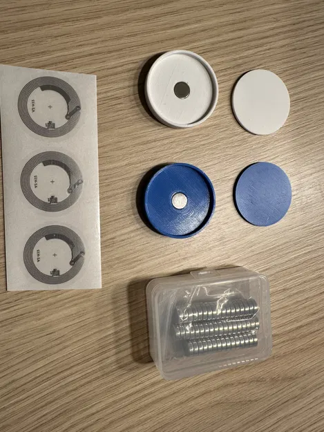 Đồng Xu Nam Châm Cho Thẻ RFID NXP - ⌀ 40mm - Image 3