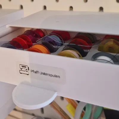 Hộc Tủ Có Giá Đỡ Skadis 129x35mm