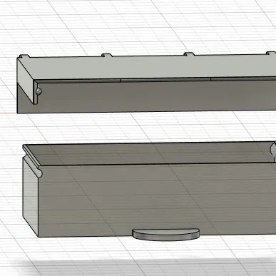 Hộc Tủ Có Giá Đỡ Skadis 129x35mm