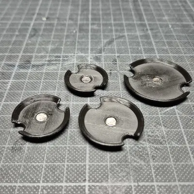 Dụng Cụ Hỗ Trợ Nam Châm Cho Đế Tròn Wargaming (25, 28, 32 và 40 mm)
