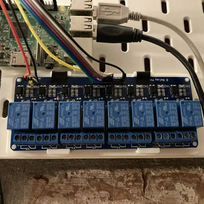 Móc Treo Module 8 Relay Cho IKEA Skadis