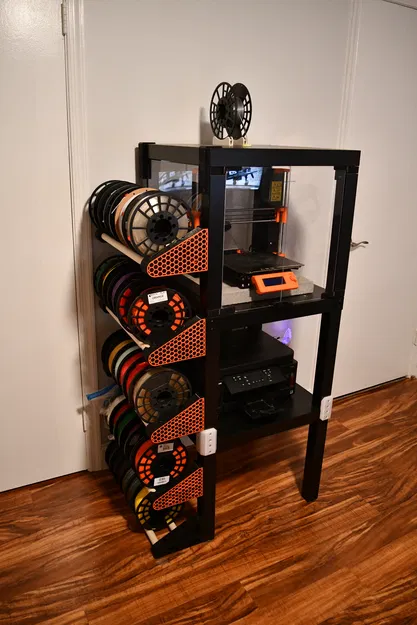 Giá Đỡ Chứa Filament LACK - Có Họa Tiết Lục Giác! - Image 1