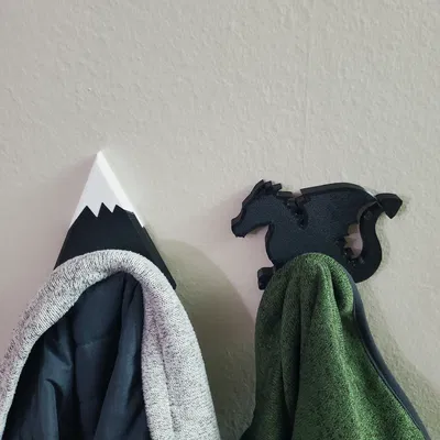 Móc Treo Tường Hình Rồng