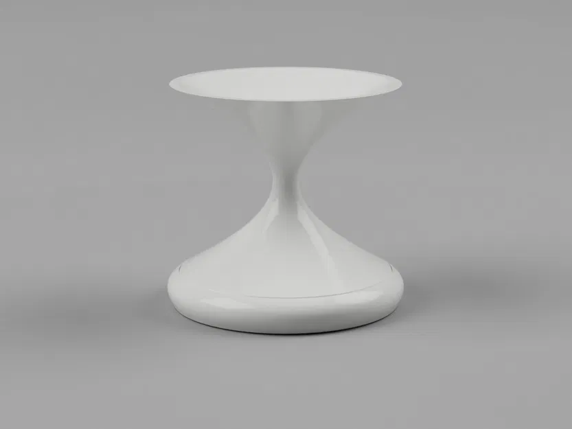 Khuôn In 3D: Cốc Đốt Nhang Kiểu Đồng Hồ Cát Có Gạt Tàn - Image 1