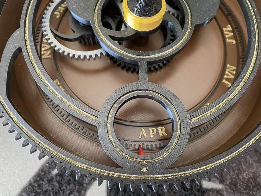 Mô hình Nhật quỹ có văn bản tháng có thể chỉnh sửa và Trái đất, các bộ phận tô màu - Image 2