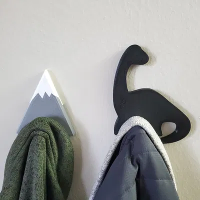 Móc Treo Áo Khoác Hình Khủng Long Brontosaurus