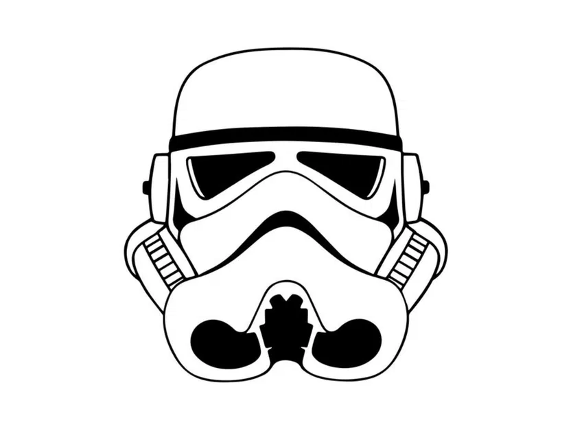 Trang Trí Tường Hình Stormtrooper - Image 2