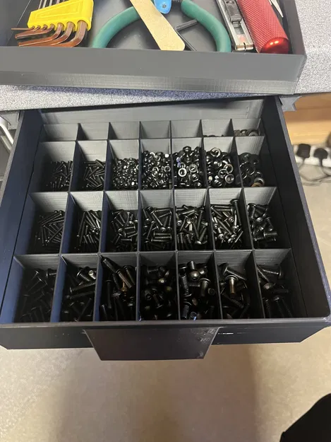 Hộc Bàn Làm Việc Có Chặn Kép, Khay Đựng Đồ & Hộp Dụng Cụ (Xếp Chồng). - Image 2