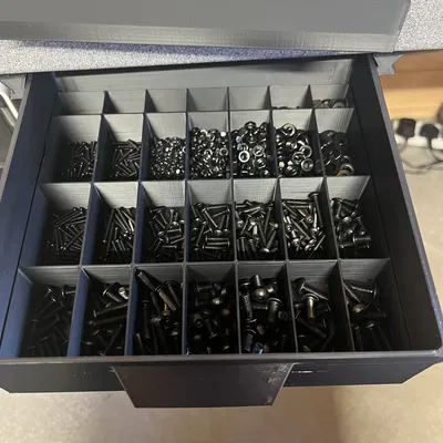 Hộc Bàn Làm Việc Có Chặn Kép, Khay Đựng Đồ & Hộp Dụng Cụ (Xếp Chồng).