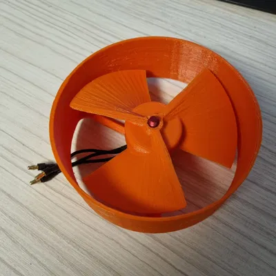 Cánh quạt nước/gió nhỏ cho động cơ không chổi than