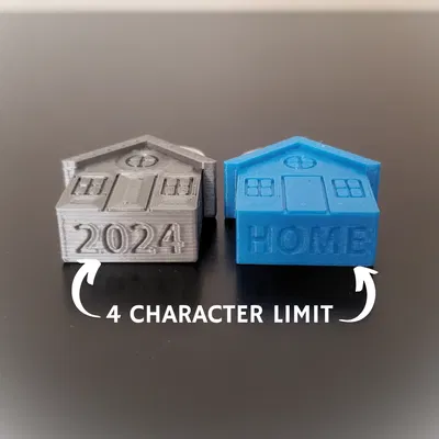 Móc Khóa Mini Hình Ngôi Nhà