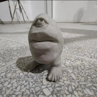 Mô Hình Nhân Vật Đất Sét Hài Hước