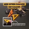 Móc Khóa Mini Speed Square - Công Cụ Tiện Lợi Bên Bạn - Thumbnail 2