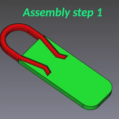 Tay cầm khóa kéo "Zipper grip"