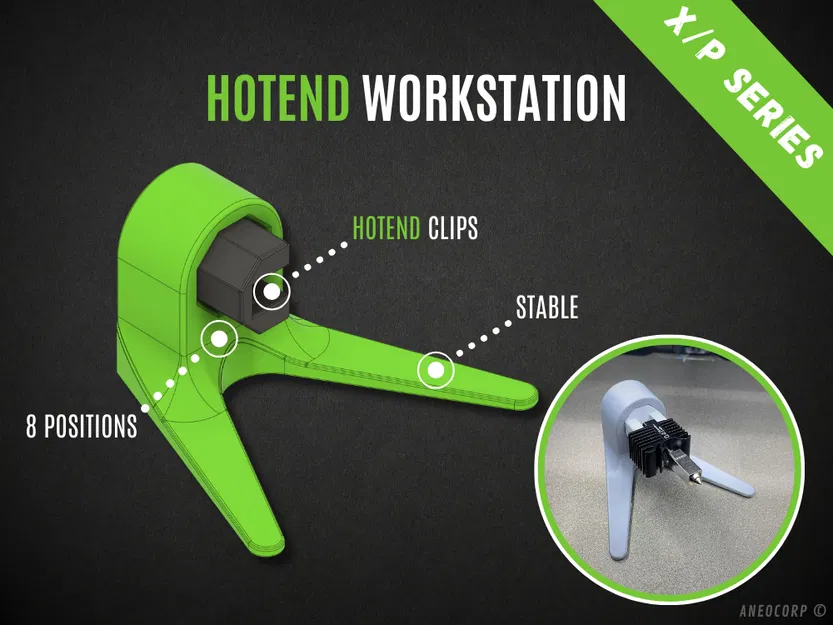 Giá Đỡ Vệ Sinh Hotend - Dòng X/P - Image 1