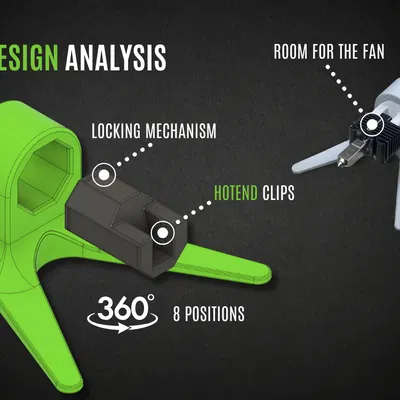 Giá Đỡ Vệ Sinh Hotend - Dòng X/P