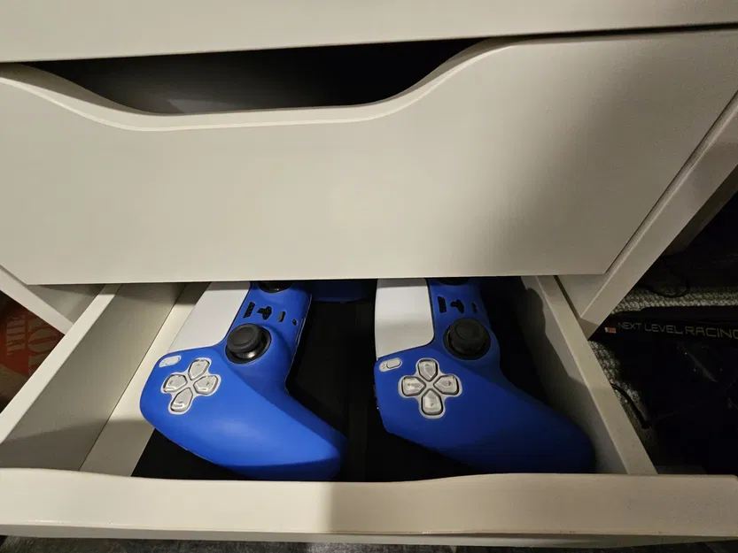 Giá Đỡ Tay Cầm PS5 Gridfinity 3x4 - Vừa Ngăn Kéo Ikea Alex - Image 4