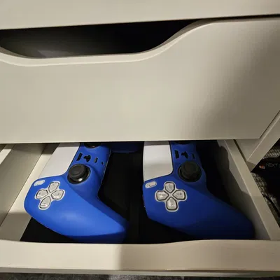 Giá Đỡ Tay Cầm PS5 Gridfinity 3x4 - Vừa Ngăn Kéo Ikea Alex