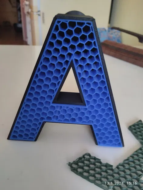 Giá đỡ Filament AURAPOL 3D - Mẫu Honeycomb A - Image 2