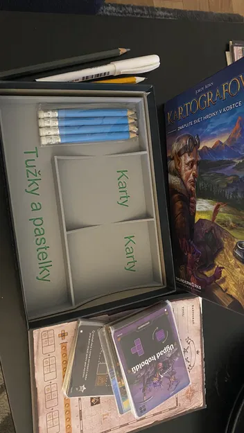 EN: Insert cho game Cartographers - board game CZE: Insert do hry Kartografové - desková hra - Image 1