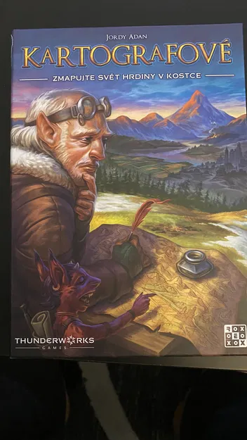 EN: Insert cho game Cartographers - board game CZE: Insert do hry Kartografové - desková hra - Image 3