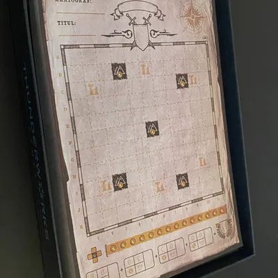 EN: Insert cho game Cartographers - board game CZE: Insert do hry Kartografové - desková hra