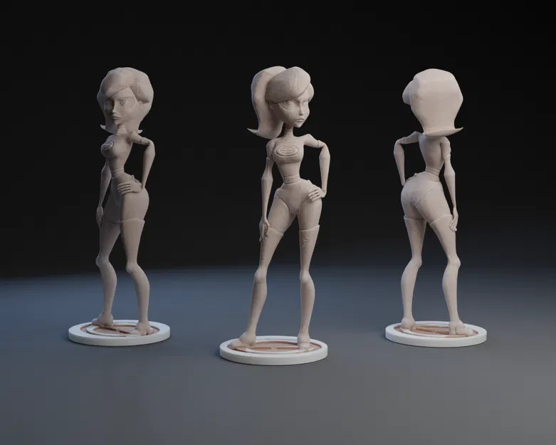 Mô hình 3D Elastigirl - Gia đình Siêu Nhân - Image 1