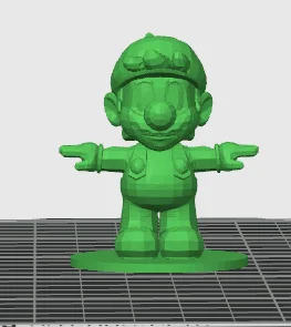 Mô Hình Mario Phong Cách Low Poly - Image 1