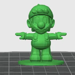 Mô Hình Mario Phong Cách Low Poly