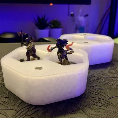 Hộp Lục Giác - Hộp Đựng Mô Hình Mini