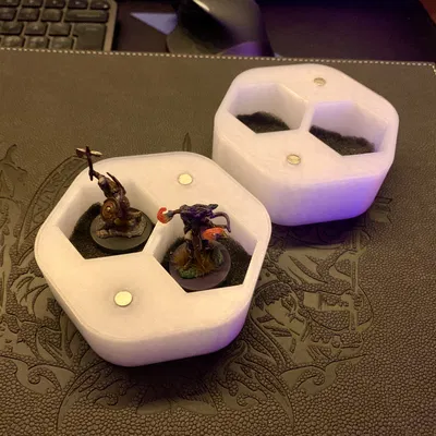 Hộp Lục Giác - Hộp Đựng Mô Hình Mini