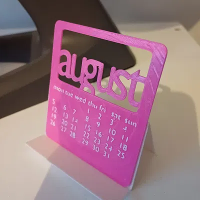 Lịch để bàn 2024 có tờ lịch cho mỗi tháng!