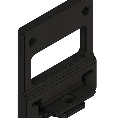 Giá Đỡ Thanh Ray DIN Nhôm Voron V0