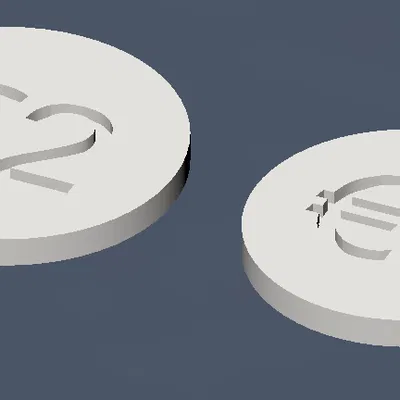 Đồng xu xe đẩy siêu thị Euro