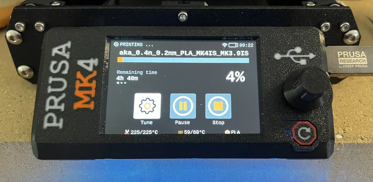 Vỏ LCD Prusa MK4/MK3.9 và Hộp PG MMU R3 - Image 1