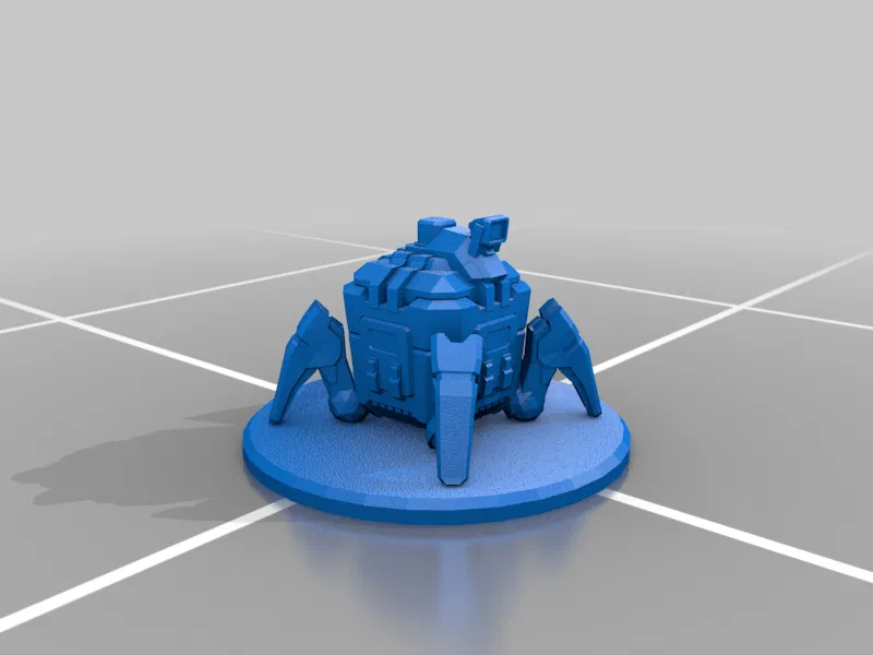 Mô hình Deep Rock Galactic Mule Molly kèm đế - Image 2